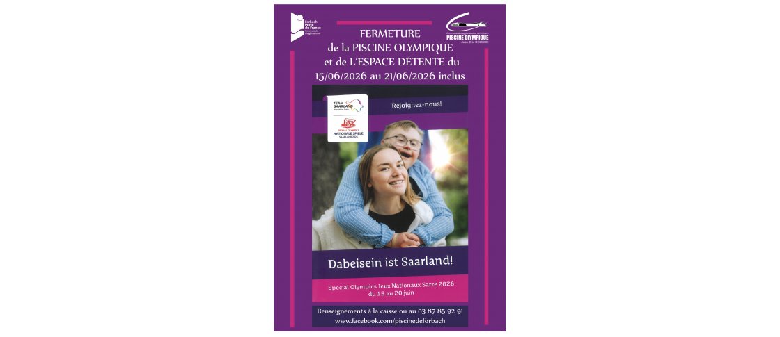 fermeture 15 21 juin