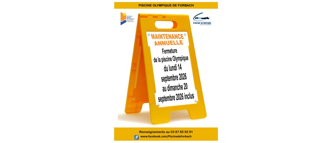fermeture technique septembre 2026